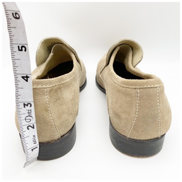 Free People Brady‎ Suede Loafers in Taupe Size 41.5 - Picture 9 of 14